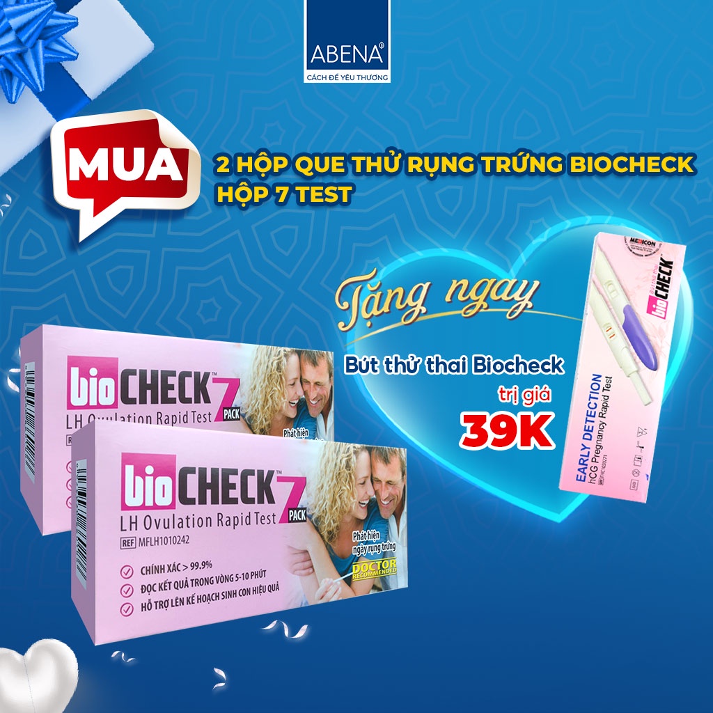 Que thử rụng trứng Bioncheck