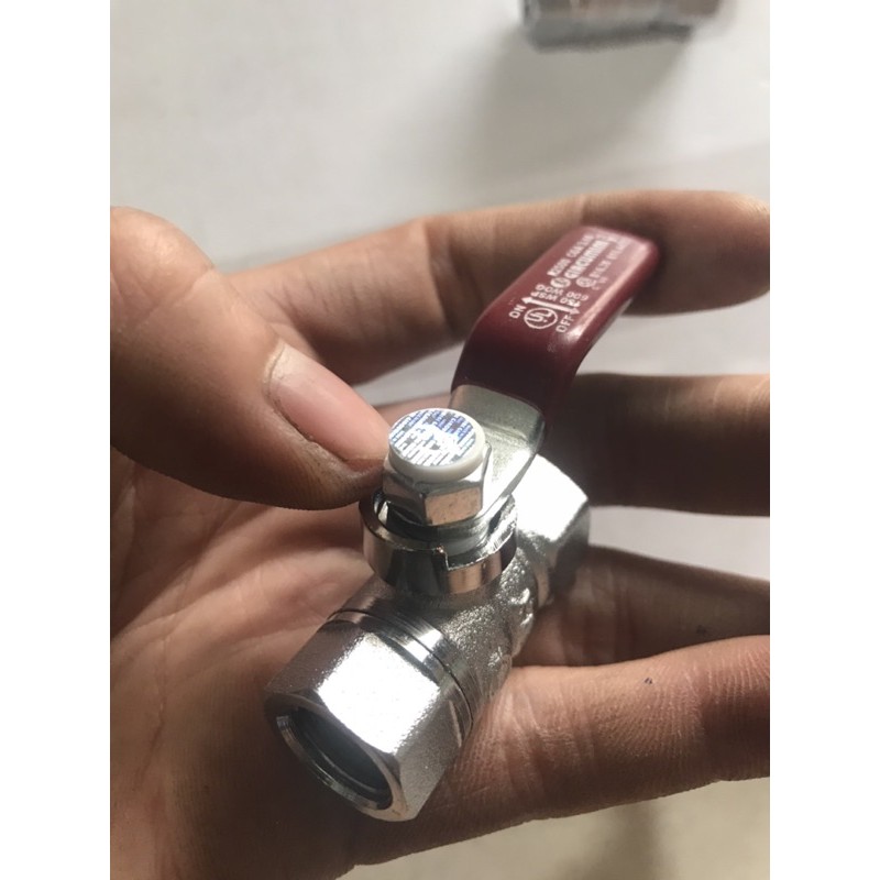 Van bi italy inox 1/4" chính hãng