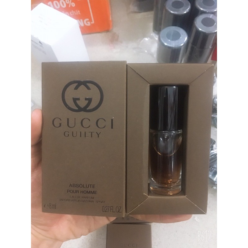Nước hoa mini Gucci Guilty Absolute Pour Homme EDP 8ml