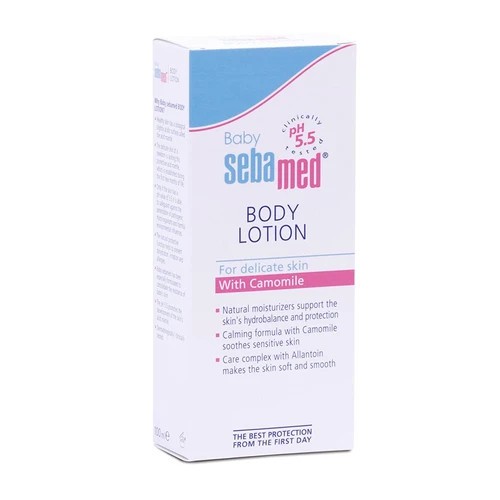 Sữa Dưỡng Ẩm Toàn Thân Dành Cho Trẻ Sơ Sinh Và Trẻ Nhỏ Sebamed pH 5.5 BaBy Sebamed Body Lotion 200ml