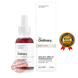 The Ordinary AHA 30% + BHA 2% Peeling Solution Tẩy Tế Bào Chết Thay Da Hóa Học 30ml
