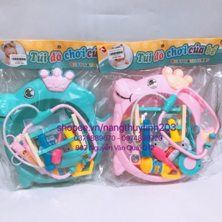 [Hàng VN xịn] Thau đồ chơi bác sĩ kitty cực đẹp dành cho bé thích làm bác sỉ Hàng VN LT564-01T LT564-01T