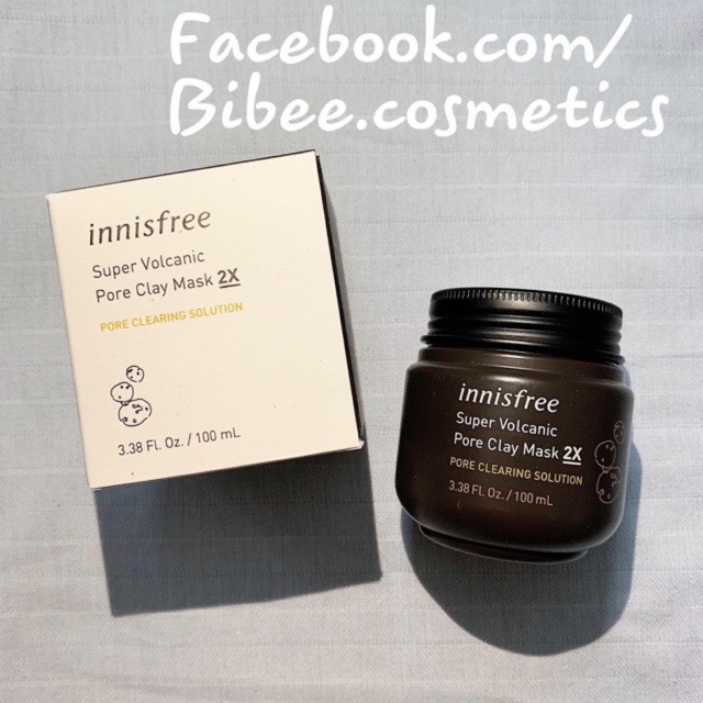 Mặt Nạ Đất Sét Innisfree Super Volcanic Pore Clay Mask 2X mẫu mới