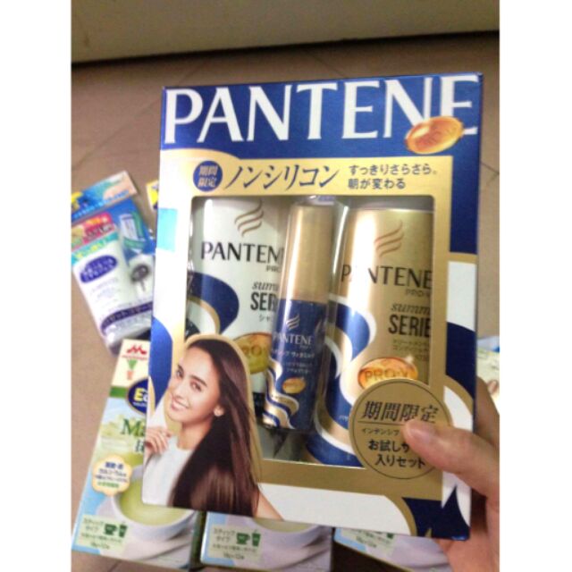 Bộ dầu gội xả Pantene ProV kèm ủ cho tóc Nhật Bản