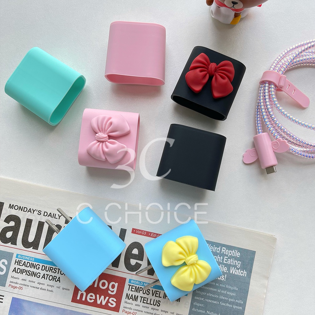 Bộ phụ kiện bảo vệ dây cáp sạc 5 trong 1 dành cho compatible for iphone 13/i12pro/i11promax/i12