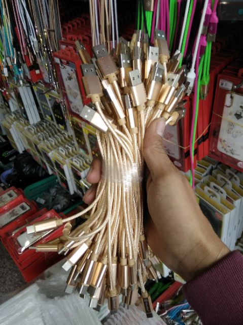 Cáp sạc ngắn chân typc