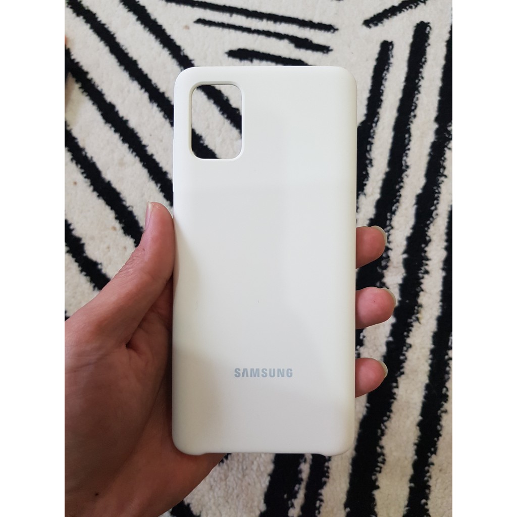 Ốp Lưng Silicone Samsung Galaxy A51 Chính Hãng