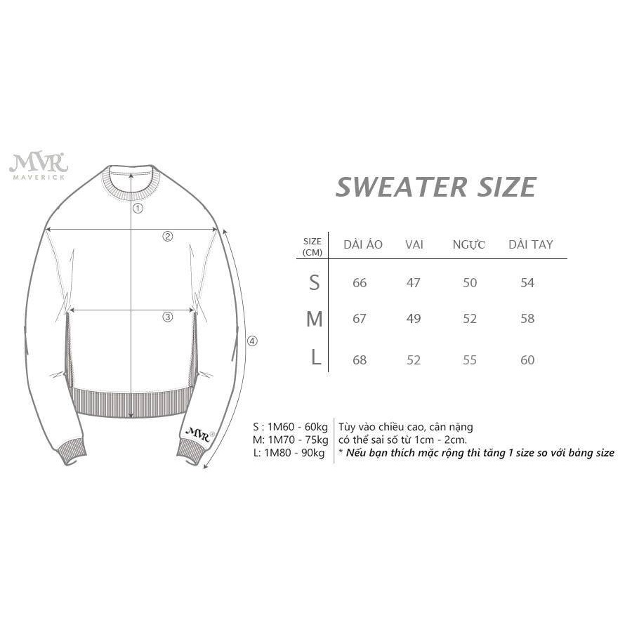 Áo sweater gấu Teddy sát thủ - Localbrand MVR Maverick - Áo Khoác Nỉ Bông Cotton Vải Đẹp Dầy Dặn - LITH19102006