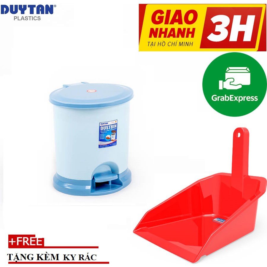 Thùng rác đạp Oval cao cấp Duy Tân ( Trung ) ( Nhiều màu sắc để lựa chọn )
