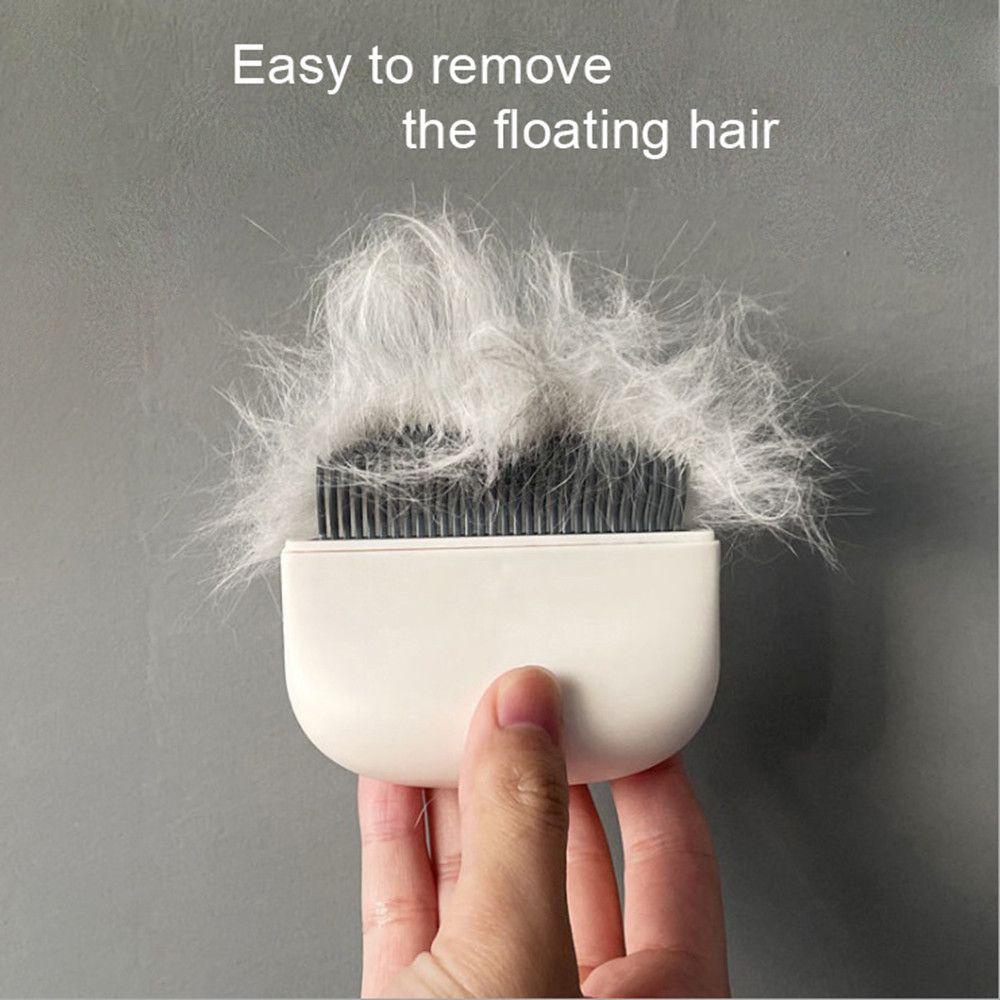 Shoukey Lược Nổi Hình Vỏ Sò Mát Xa Nhỏ Gọn Dễ Dàng Tẩy Rửa Cho Mèo Cưng