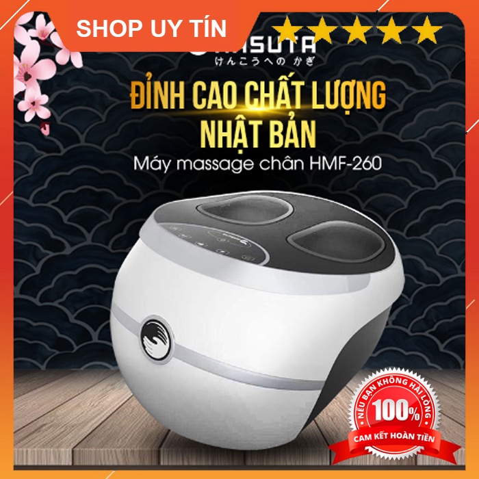 Máy massage chân Hasuta Hmf 260 hàng cao cấp, mát xa chân, xoa bóp chân ngay tại nhà, giúp thư giãn thoải mái