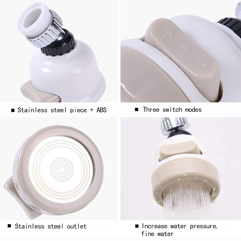 Vòi xoay 360 độ tiết kiệm nước và chống bắn tung tóe của Walfos
