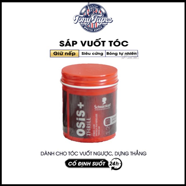 Sáp vuốt tóc nam pomade Crazy Bull U.S.A CHÍNH HÃNG 50ML + Gôm xịt tóc Siêu Giữ Nếp | keo &amp; wax vuốt tóc | november