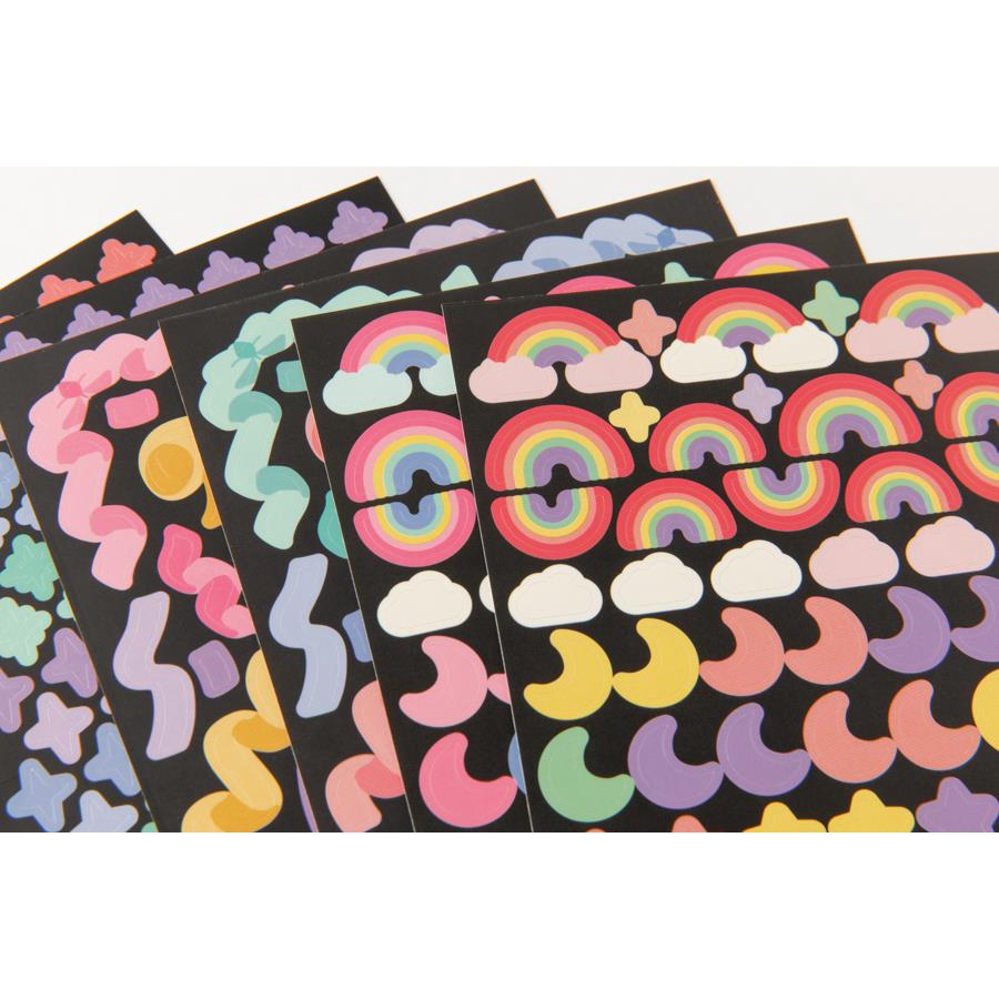 Set 10 Tấm Sticker ARTBOX Hàn Quốc Màu Sắc Nổi Bật