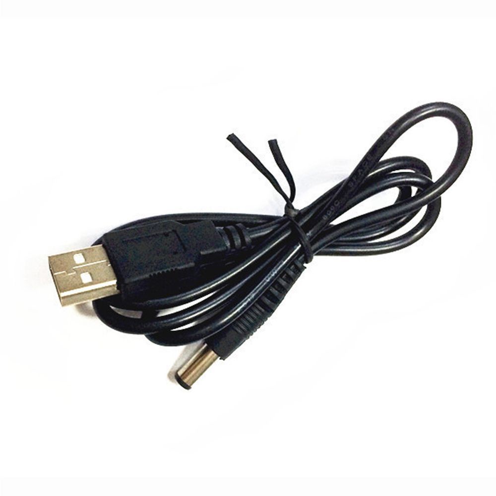 1 Dây Cáp Chuyển Đổi Cổng Usb Sang Dc 5v 5.5x2.1mm Cho Đèn Led