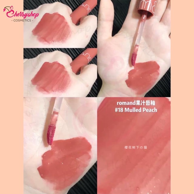 Son tint bóng ROMAND JUICY LASTING TINT RIPE FRUIT