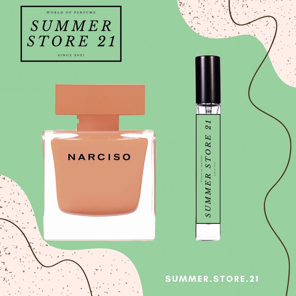 Nước hoa dùng thử Narciso Rodriguez 𝙰𝚖𝚋𝚛𝚎𝚎 - 5𝘮𝘭/10𝘮𝘭