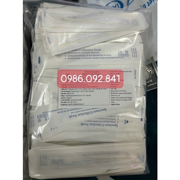 Combo 50 Que Dịch Tỵ Hầu Hàng Chuẩn Cấp Bệnh Viện