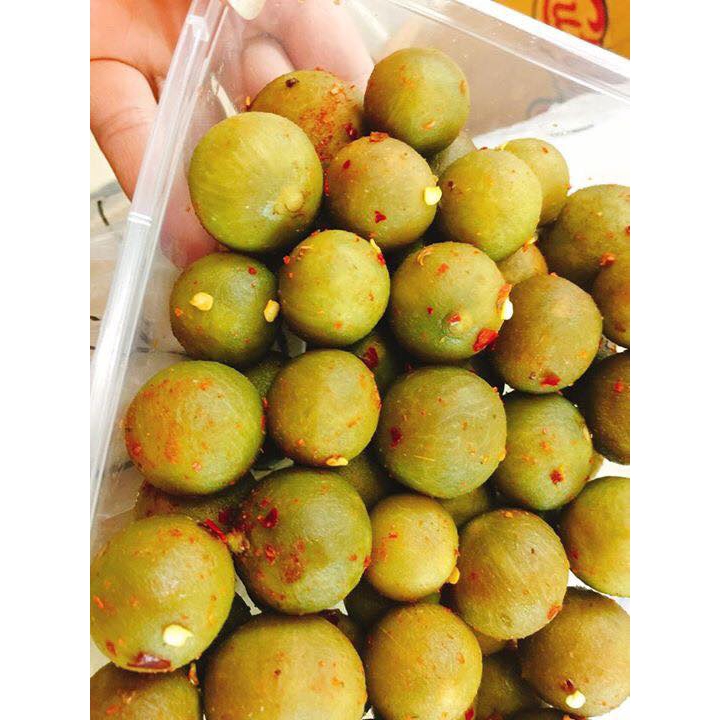 Sấu giòn chua cay / sấu giòn chua ngtj hộp 1kg.