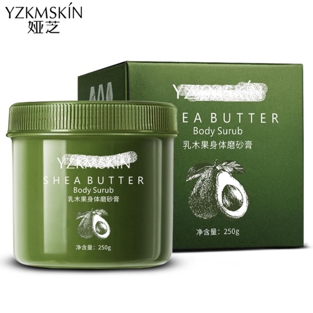 Tẩy tế bào chết bơ