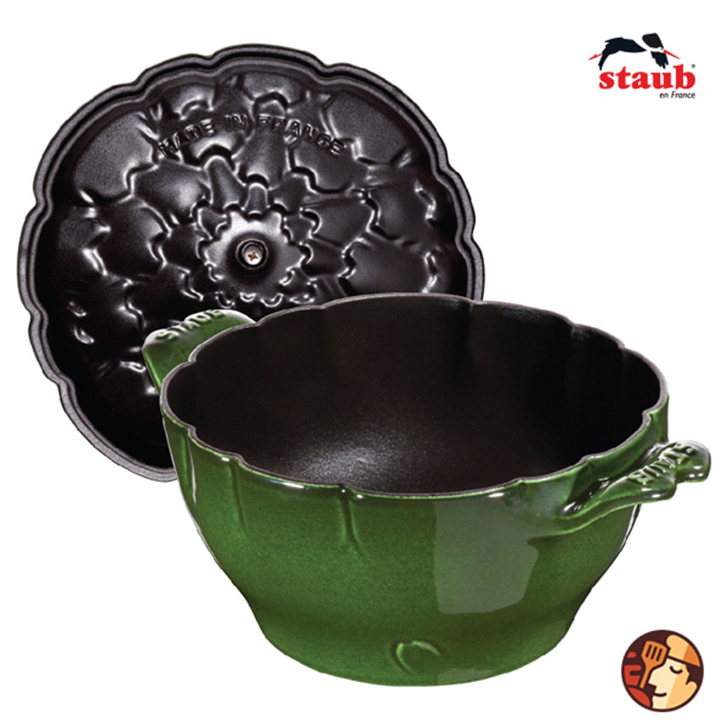 NỒI GANG ATISO 22CM, NỒI GANG STAUB Bảo germany
