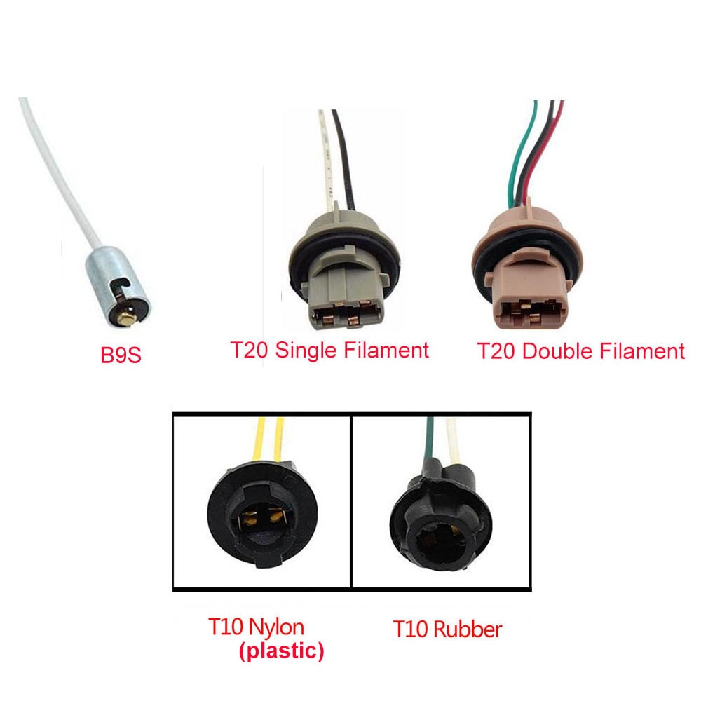 1 Chuôi Đèn led t10 t20 1156 1157 Cho Xe Hơi Giá Đỡ