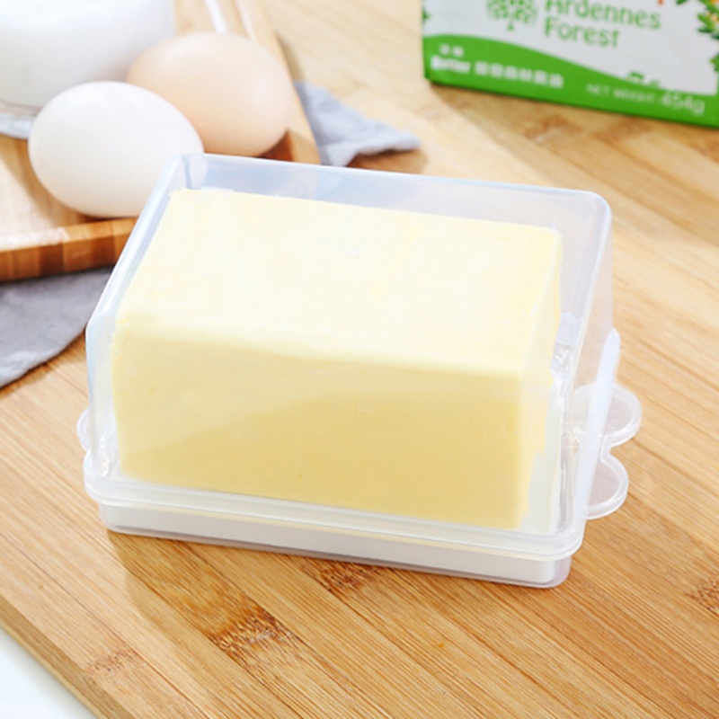 Khay Đựng Bơ / Phô Mai Kèm Nắp Đậy Tiện Dụng