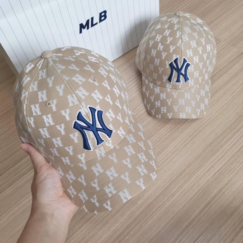(CHÍNH HÃNG) mũ MLB monogram bản 2021 unisex nam nữ form cứng