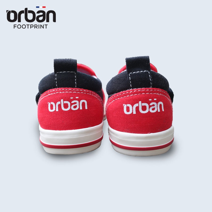 [Mã BMLTA50 giảm 10% đơn 99K] Giày Slipon bé trai Urban UB1902 đỏ