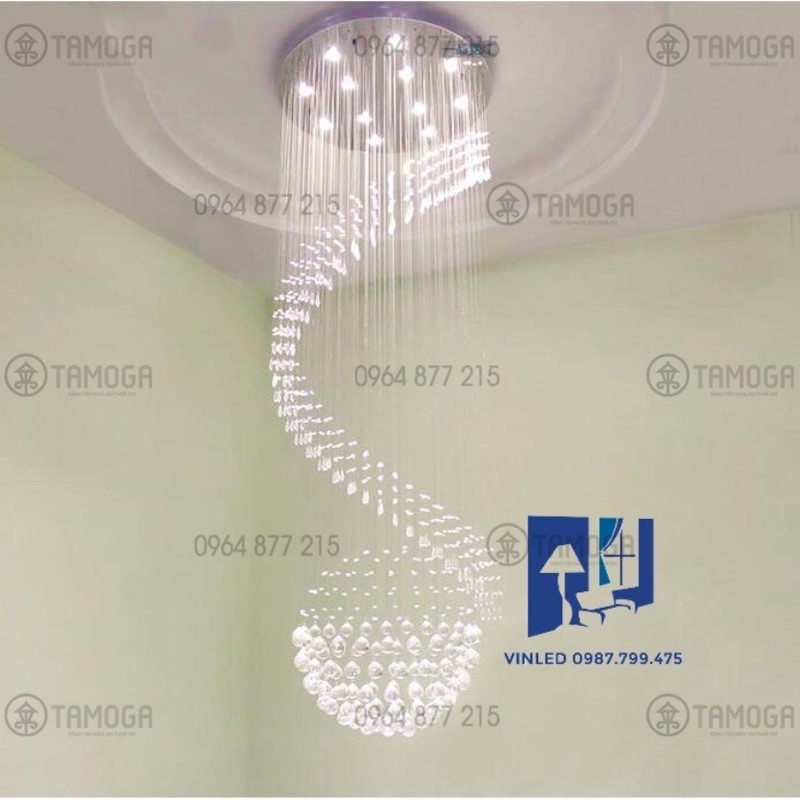 Đèn thả tông tầng HAPOVA ACRY 6189