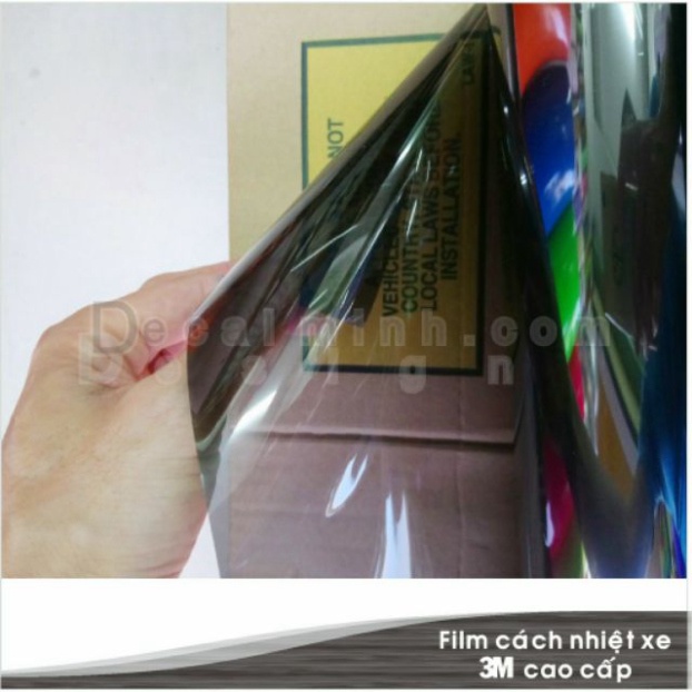 Decal Film 3M cách nhiệt chống UV chuyên dùng dán kính xe ô tô thương hiệu cao cấp - Hàng nhập khẩu