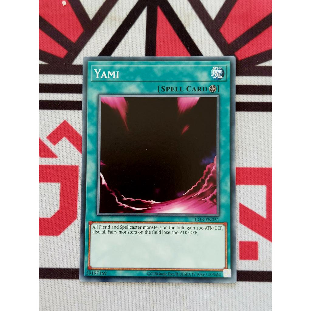 Thẻ Bài Yugioh Spell Yami - LOB-EN051 - Common