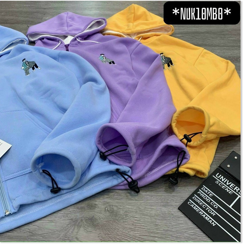 ÁO KHOÁC NỈ HOODIES NAM NỮ CỰC XINH KHANH AN STORE