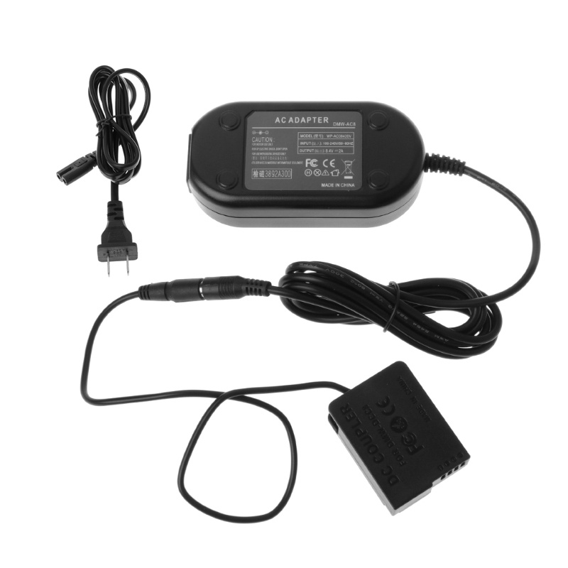 Bộ chuyển đổi nguồn AC8 AC + DMW-DC8 DC cho Panasonic DMC-G80 DMC-G85