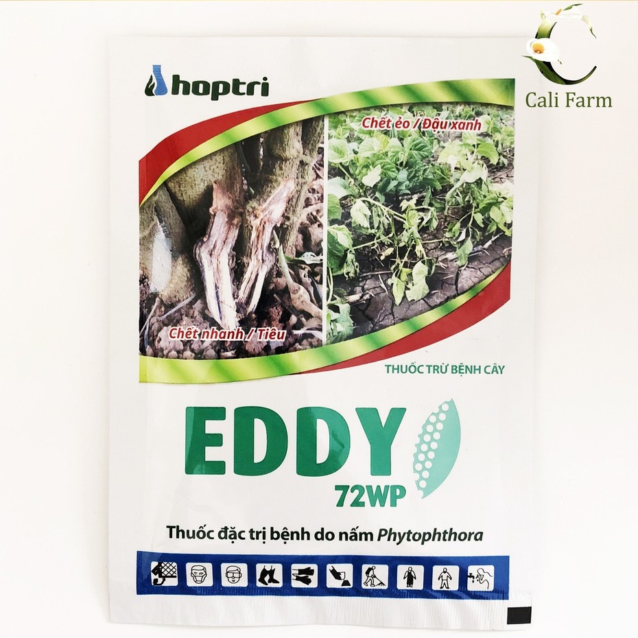 Thuốc trừ bệnh Eddy 72WP 50gr trừ thối rễ, vàng lá
