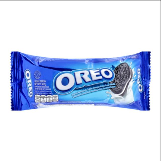 Bánh quy oreo socola nhân vani gói 67g