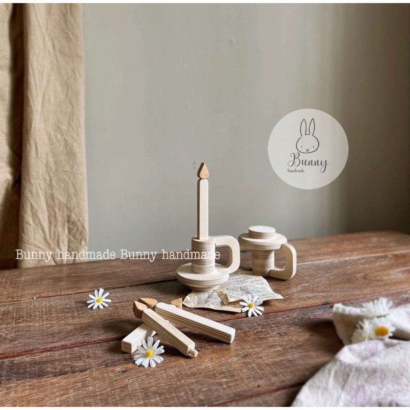 Đèn cày gỗ decor sinh nhật