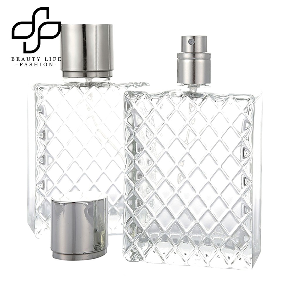 Chai Thủy Tinh Rỗng 100ml Dùng Chiết Nước Hoa Khi Đi Du Lịch