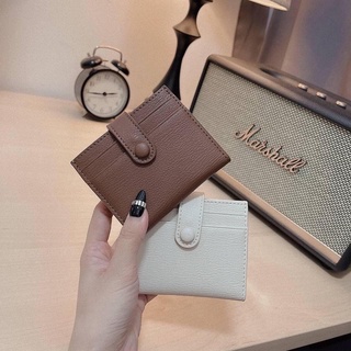 (auth-sing) Ví cardholder gập mỏng nút bấm fullbox