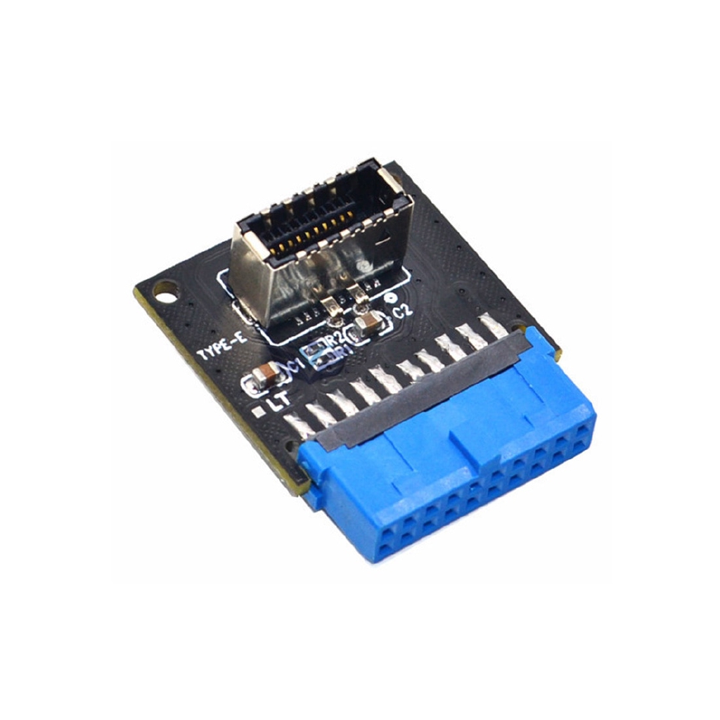 Bộ Chuyển Đổi Mở Rộng Bảng Mạch Chủ PC USB3.1 TYPE C 3.0 19 Pin Sang TYPE-E 20Pin Cho ASUS
