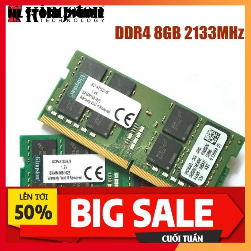 🎁 Ram Laptop Kingston DDR4 4GB/8GB Bus 2400