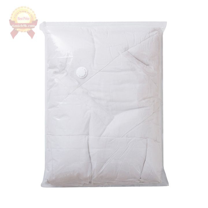 Túi hút chân không trong suốt SANASIA 2 rãnh zip Siêu bền - Túi đựng chăn màn gối đệm quần áo