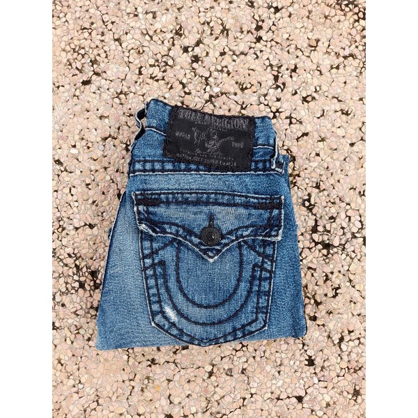 Xác Thực Tôn Giáo USA Quần Jean DENIM Thương Hiệu Thứ Hai