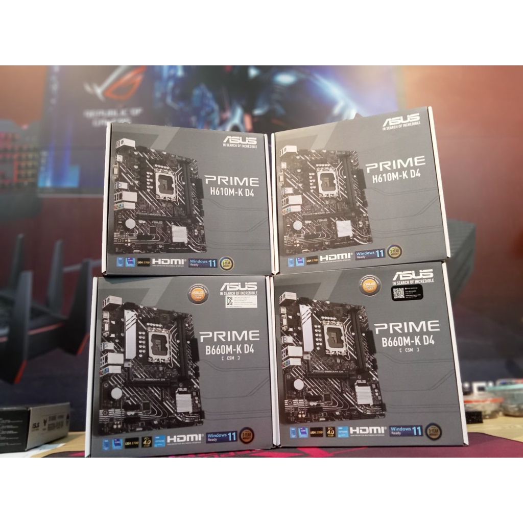 Main ASUS PRIME H610M-K D4