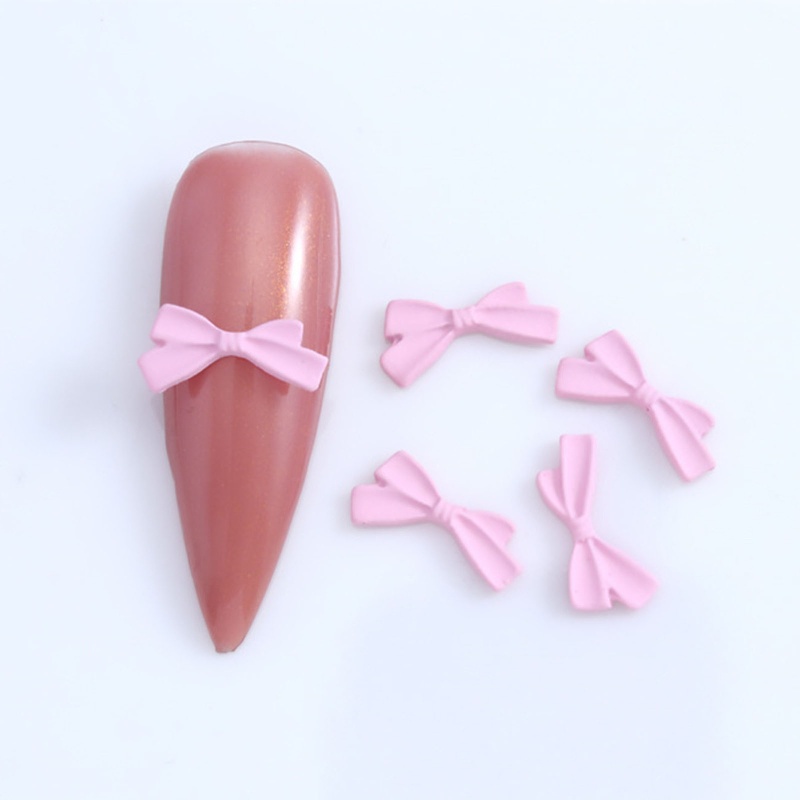 Set 5 Phụ Kiện Trang Trí Móng Nghệ Thuật Hình Nơ 3D Nhiều Màu Sắc