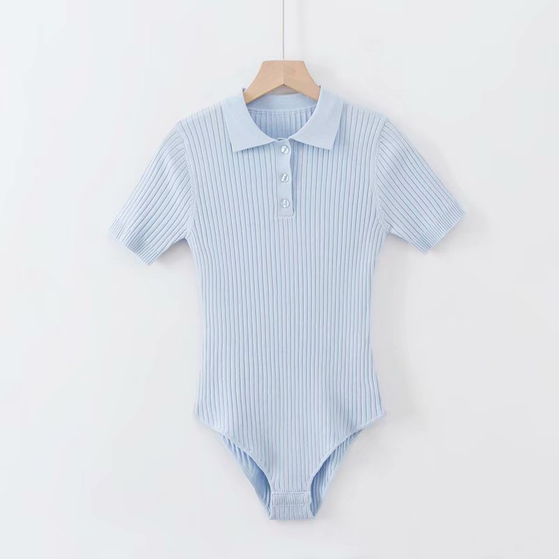 Áo bodysuit ngắn tay phong cách gợi cảm cho nữ | BigBuy360 - bigbuy360.vn