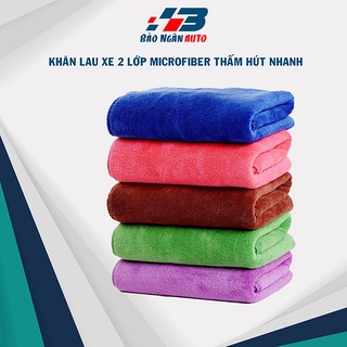 Khăn Lau Xe Ô Tô Microfiber Nhiều Kích Thước