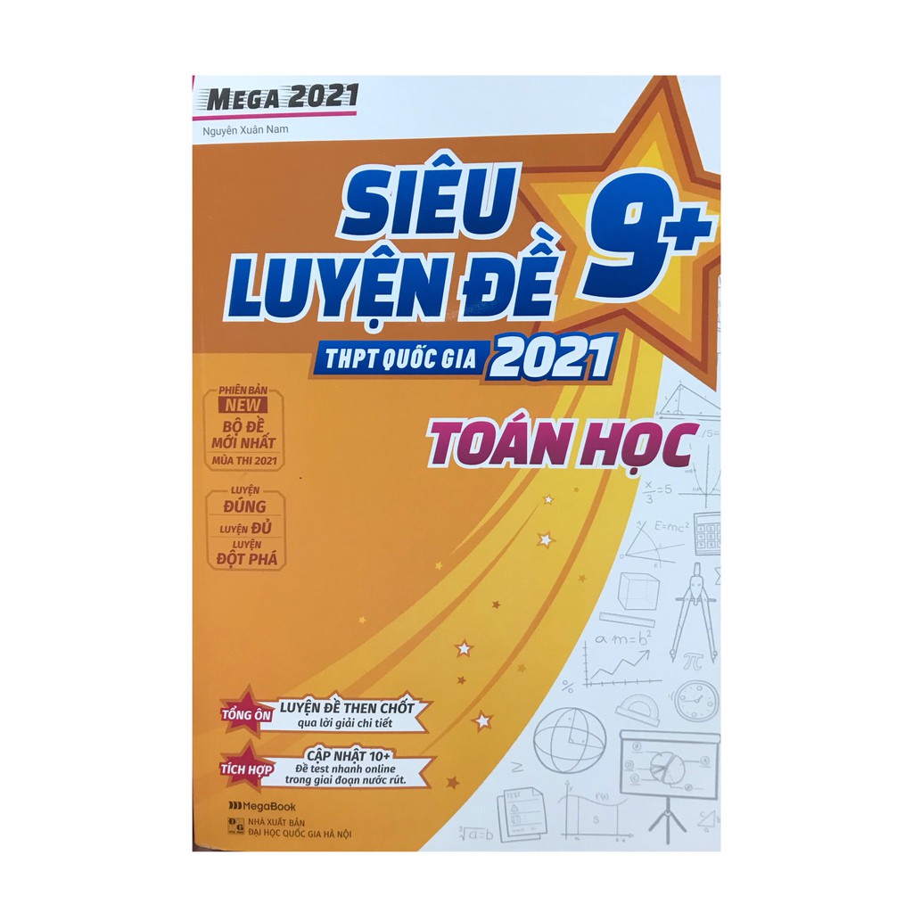 Sách-Mega 2021 - Siêu Luyện Đề 9 + THPT Quốc Gia 2021 - Toán Học | BigBuy360 - bigbuy360.vn
