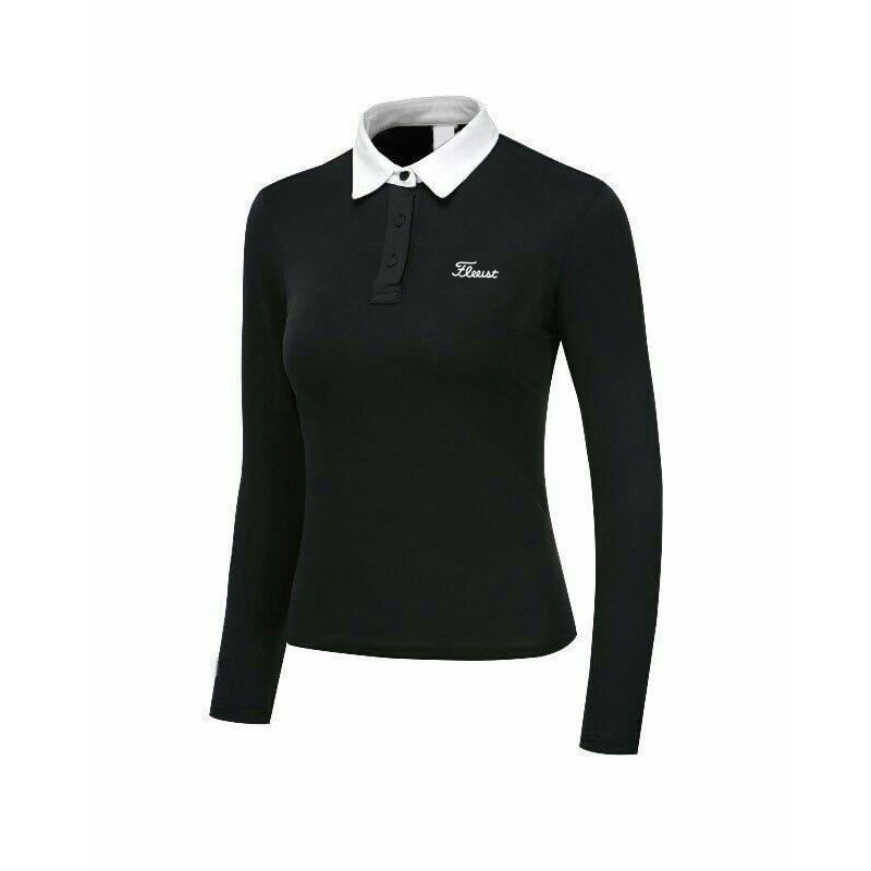 Titleist Áo thun dài tay của phụ nữ golf Thu đông thoải mái thể thao Polo Shirt Quần áo Golf của phụ nữ Áo thun khô nhanh