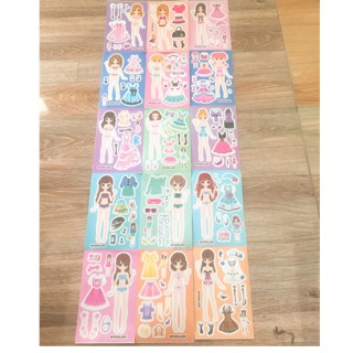 Combo 15 tấm Decal hình dán cho bé trai bé gái